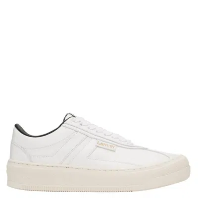 Lanvin Cash Low-top Sneakers In White