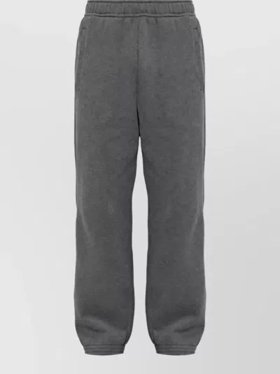 Lanvin Cashmere Straight-leg Trousers In Gray