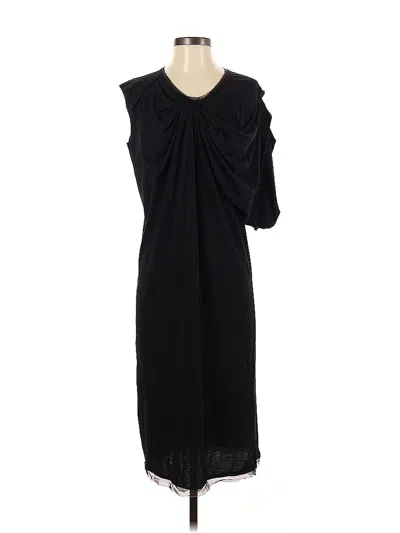 Pre-owned Lanvin Casual Dress In Black