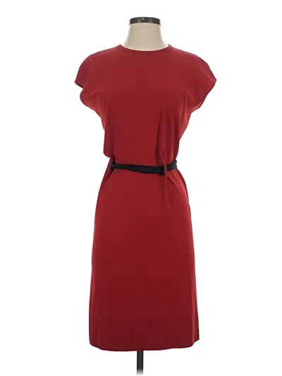 Pre-owned Lanvin Casual Dress In Red