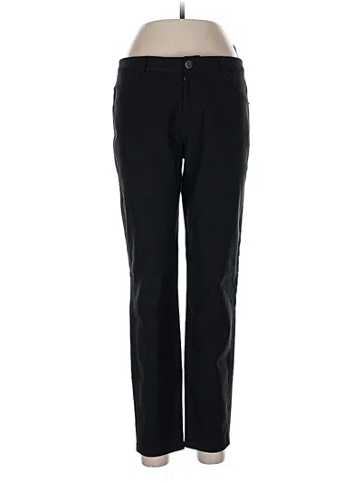 Pre-owned Lanvin Casual Pants In Black