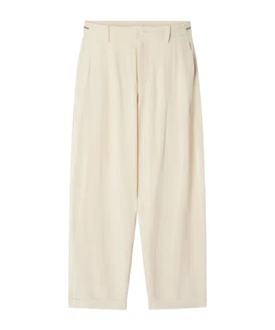 Lanvin Casual Pants With Belt Loops In Brown