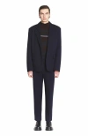Lanvin Casual Single-breasted Jacket In Blue