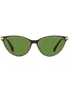Lanvin Cat-eye Sunglasses In Black