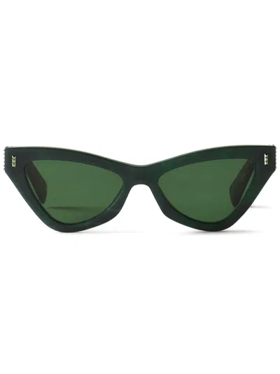 Lanvin Cat-eye Sunglasses In Green