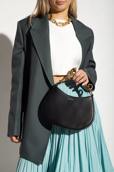 Lanvin ‘cat Pm' Hobo Bag In Black