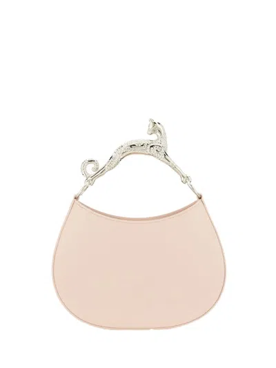 Lanvin Cat Small Hobo Bag In Pink