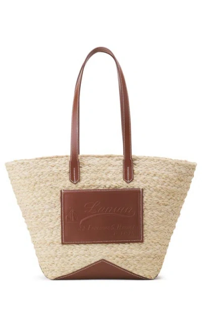 Lanvin Catch By  Medium Basket Bag In Multi