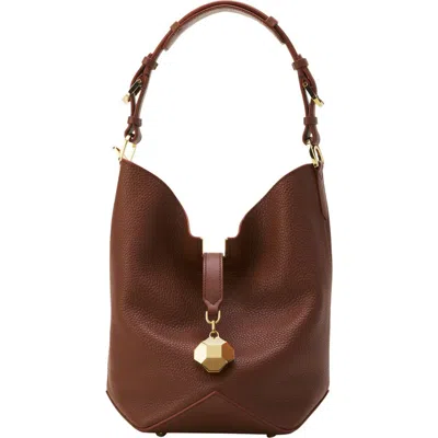 Lanvin Catch By  Medium Leather Bucket Bag
