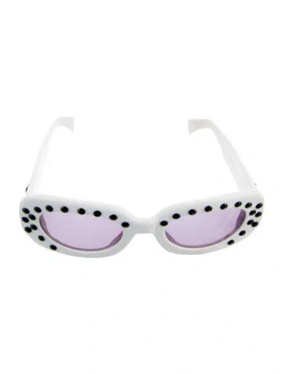 Pre-owned Lanvin Cat-eye Tinted Sunglasses In Multi