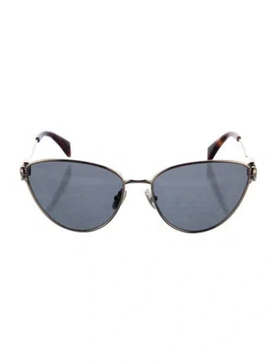 Pre-owned Lanvin Cat-eye Tinted Sunglasses In Multi