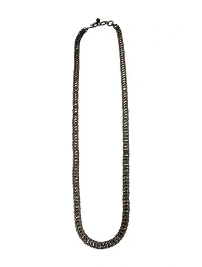Pre-owned Lanvin Chain Link Necklace, 59" In Multi