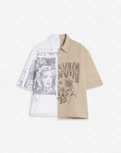 Lanvin Off-white Future Edition Shirt In 화이트,카키
