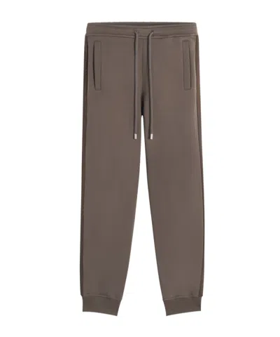 Lanvin Chevron-panel Drawstring Track Pants In Shadow