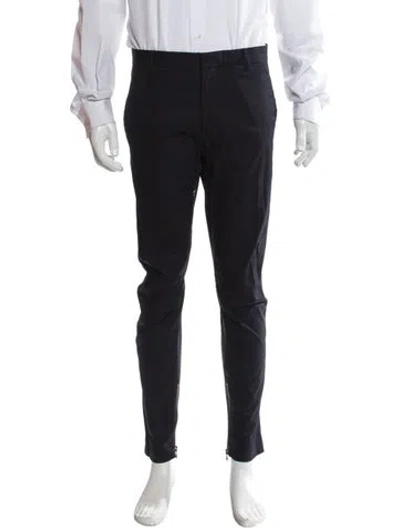 Pre-owned Lanvin Chinos In Gray