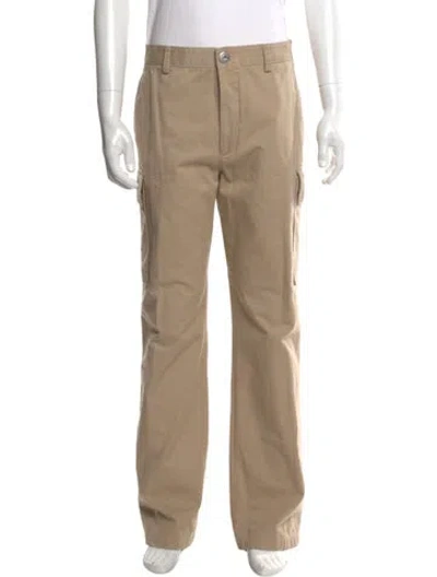 Pre-owned Lanvin Chinos In Neutral