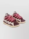 Lanvin Chunky Lace Low Top Sneakers In Multi