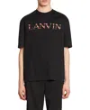 Lanvin T-shirt In Black