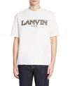 Lanvin Curb T-shirt In Optical White
