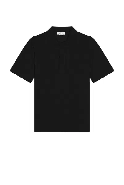 Lanvin Classic Polo In Black