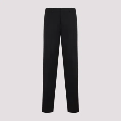 Lanvin Classic Tailored Cigarette Pants For Men In Black
