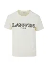 Lanvin Logo Embroidered Crewneck T-shirt