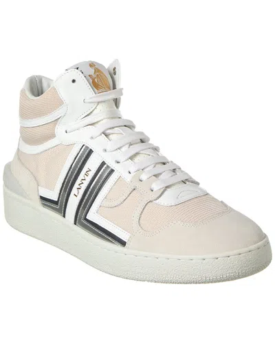 Lanvin Clay High Top Sneakers In Pink