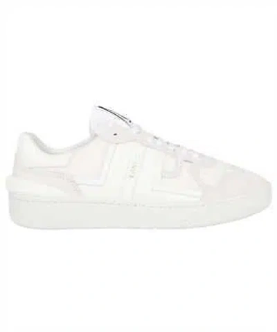 Pre-owned Lanvin Clay Low-top Sneakers 40 It In White