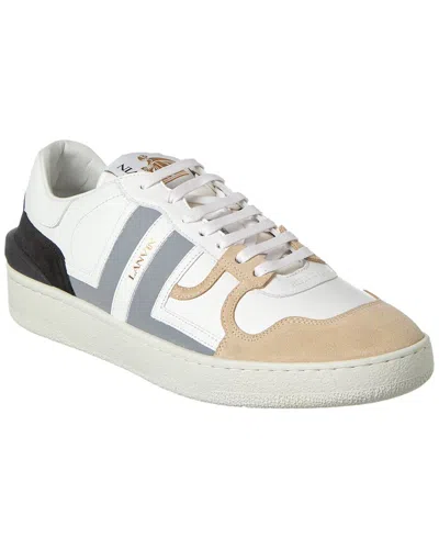 Lanvin Clay Low Top Sneakers In White