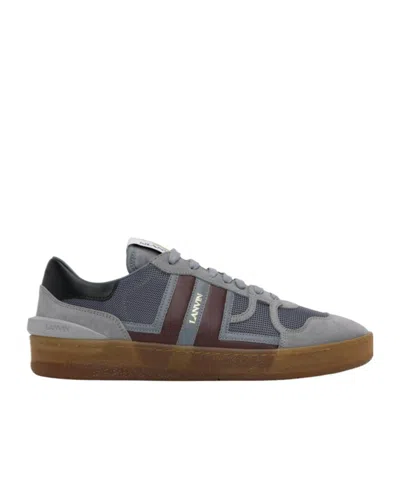 Lanvin Clay Mesh Low-cut Casual Shoes In Black