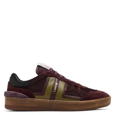 LANVIN LANVIN CLAY MESH LOW-TOP SNEAKERS