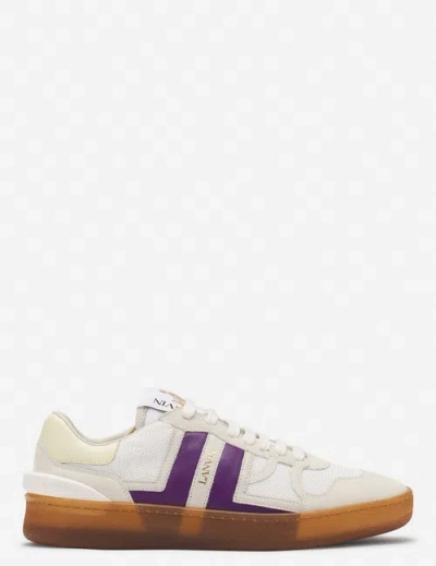 LANVIN LANVIN CLAY MESH SNEAKERS WITH TRANSLUCENT SOLE