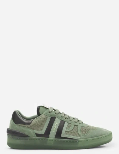 LANVIN LANVIN CLAY MONOCHROME MESH SNEAKERS