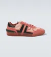 Lanvin Sneakers Clay Mit Veloursleder In Pink