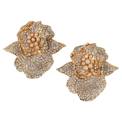 Pre-owned Lanvin Clip-on Earrings Haute Couture In Multi