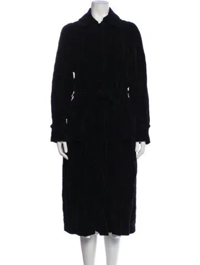 Pre-owned Lanvin Coat In Black