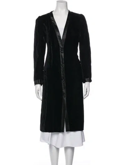 Pre-owned Lanvin Coat In Black