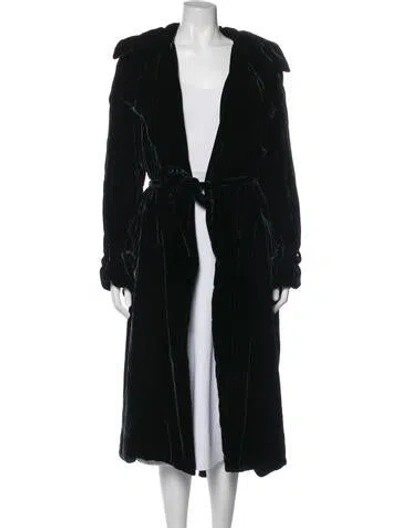 Pre-owned Lanvin Coat In Black