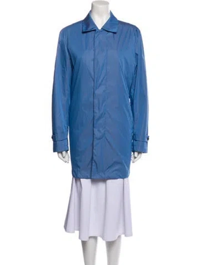 Pre-owned Lanvin Coat In Blue