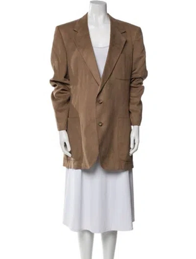 Pre-owned Lanvin Coat In Brown
