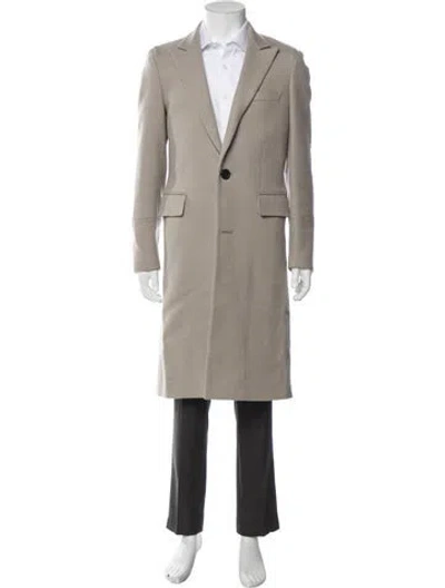 Pre-owned Lanvin Coat In Neutrals