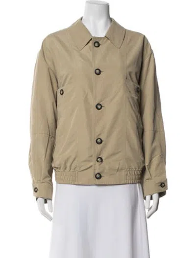 Pre-owned Lanvin Coat In Neutrals