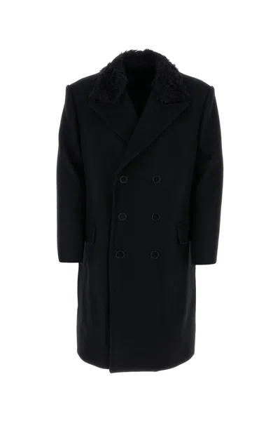 Lanvin Coats In Black