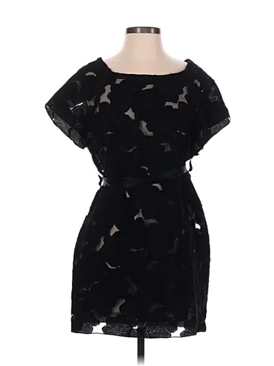 Pre-owned Lanvin Cocktail Dress In Black