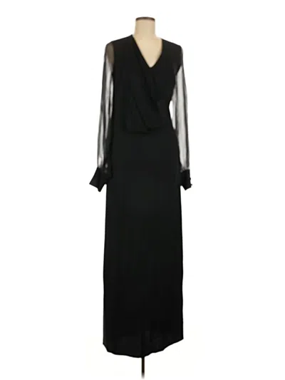 Pre-owned Lanvin Cocktail Dress In Black