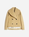 Lanvin Wide-lapels Double-breasted Jacket In Saharan