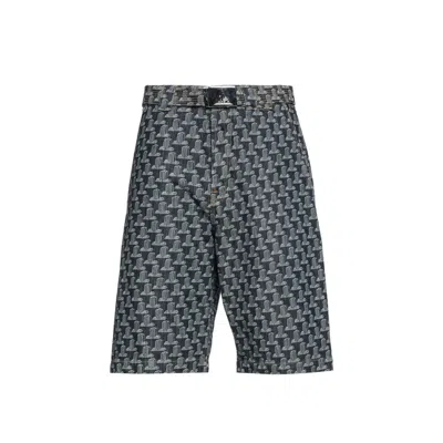 LANVIN COLUMN MONOGRAM MEN'S SHORTS