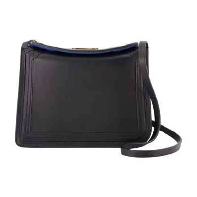 Lanvin Compagnon 16 Leather Bag In Black