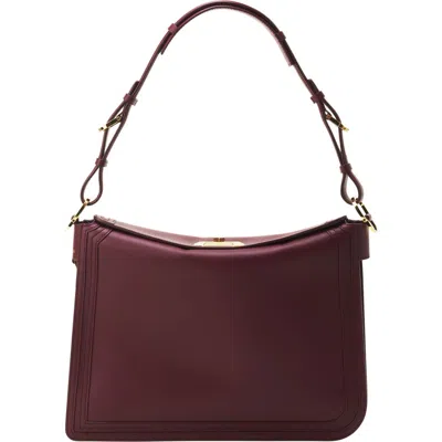 Lanvin Compagnon Asymmetrical Bag In Leather