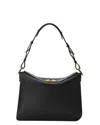 Lanvin Compagnon Asymmetrical Bag In Leather In Black